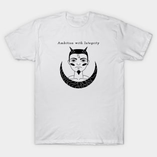 Ambition with Integrity Astrology T-Shirt